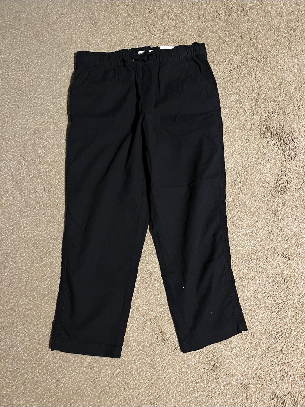 Women’s Black Elastic Waist Casual Pants NWT 8 P